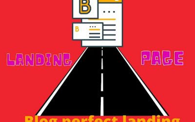 Creating A  Blog Perfect Landing Page